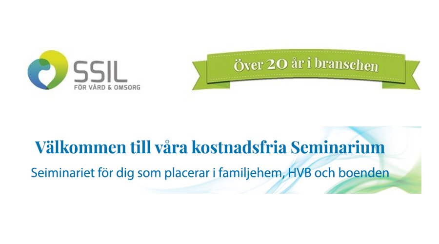 Vårdsupport Socionom besöker SSIL:s seminarium i Norrköping!